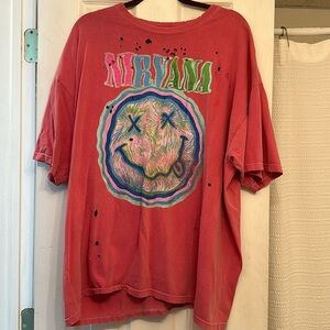Urban Outfitters Nirvana Oversized T Shirt
